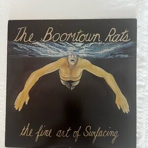 Vintage The Boomtown Rats - The Fine Art of Surfacing Vinyl Record